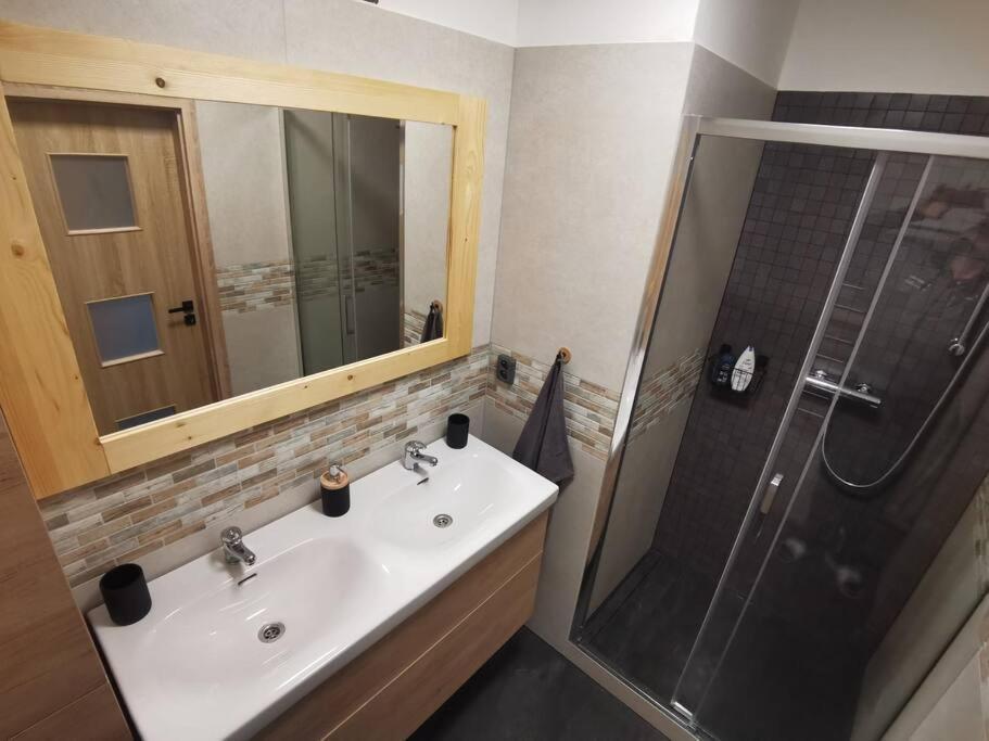 Apartman Bila Voda Červená Voda Kültér fotó